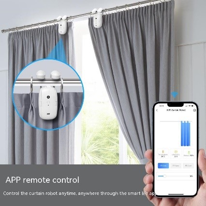 smart curtain robot automated open and close